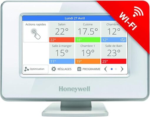 Thermostat intelligent avec WiFi et application HONEYWELL HOME THR99C3100 Evohome