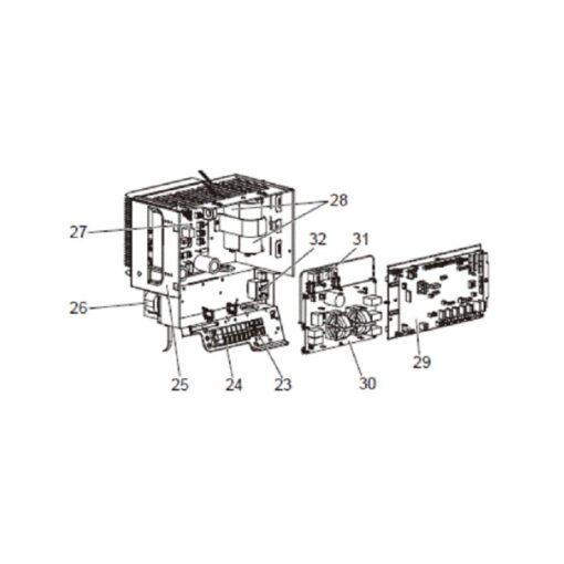 Carte de puissance MITSUBISHI ref : S700B8313