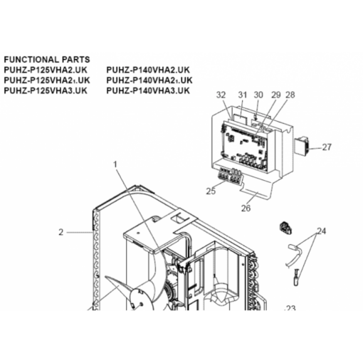 Platine de puissance MITSUBISHI ref : S700B3313