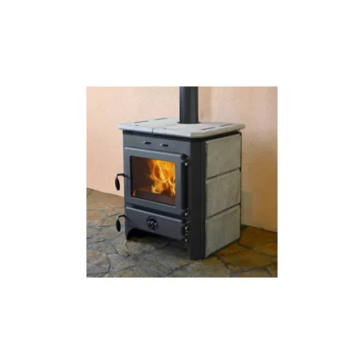 Poêle à Bois Bouilleur MBS Thermo Vulkan - 18 Kw