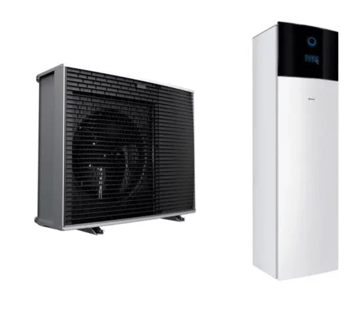 Kit Pompe à Chaleur DAIKIN Altherma 4 HF 75°C Triple service  - R290 - Triphasé - Version au sol