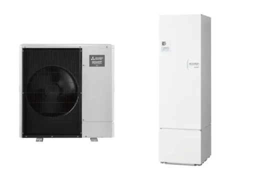 Kit Pompe à Chaleur Split MITSUBISHI ELECTRIC Zubadan Silence R32 14 KW 300L tri